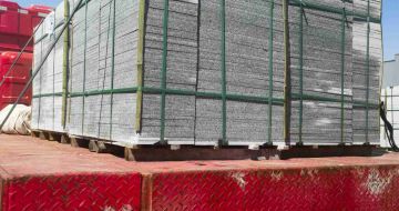 大庆 芝麻白火烧规格板地铺石300*600/600*600