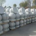 大庆 白麻花岗岩石材圆球，石球，挡车球，隔离球，景观石球，风水球等