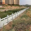 大庆 白麻河道栏杆效果展示图