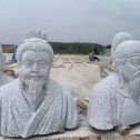 大庆 白麻花岗岩石材人物立体雕刻