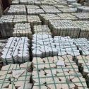 大庆 黄金麻白麻花岗岩荔枝面地铺石(冰裂纹)
