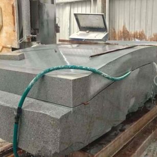 大庆 芝麻灰异型加工-拱桥