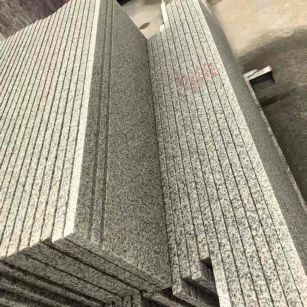 大庆 白麻荔枝面花岗岩楼梯踏步