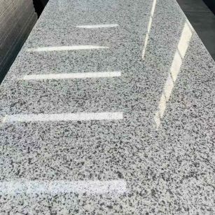 大庆 白麻花岗岩光面毛板