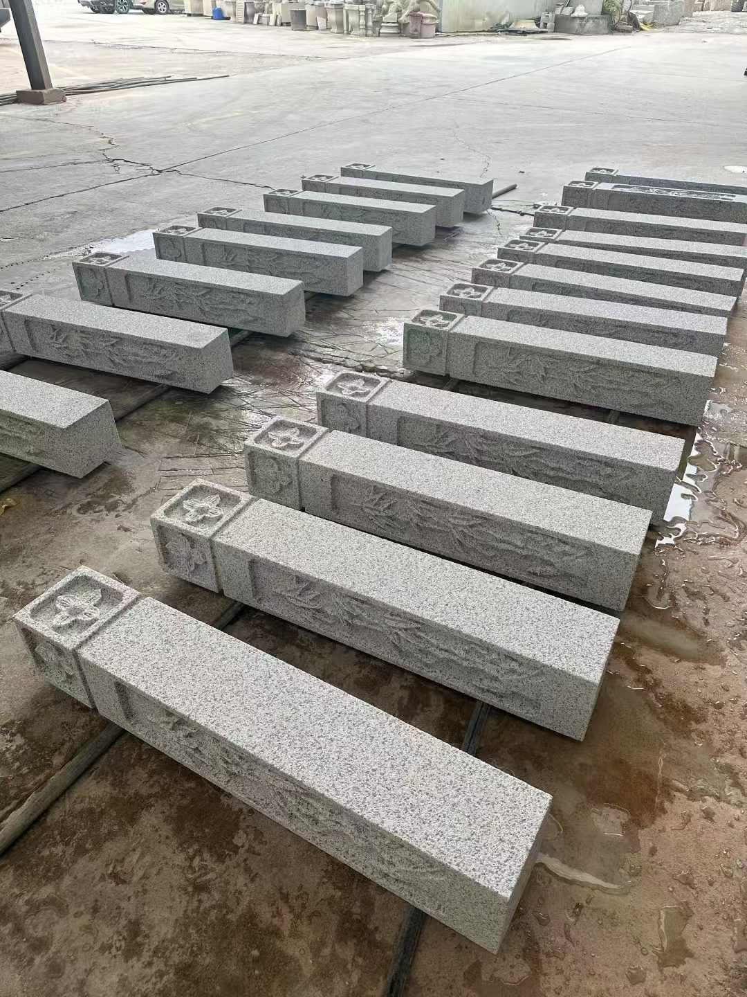 大庆 白麻方柱雕花防水