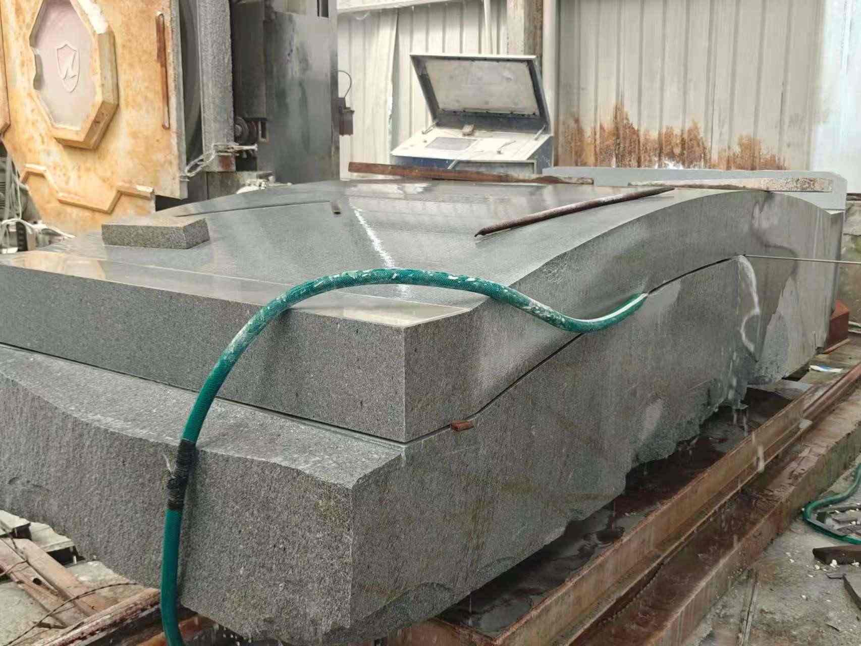 大庆 芝麻灰异型加工-拱桥