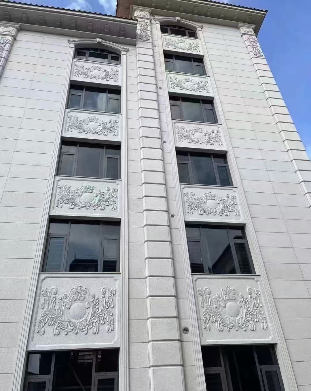 大庆 白麻荔枝面花岗岩别墅外墙干挂